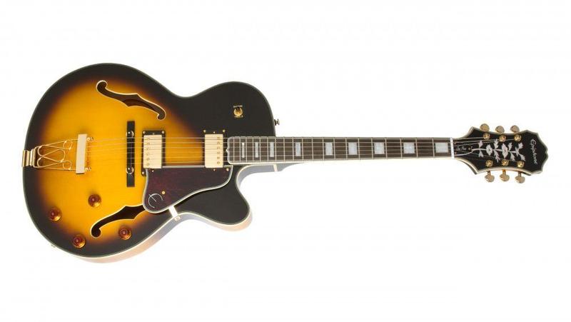 ギター Epiphone emperor joe Pass Guitarra Epiphone Emperor II Joe Pass Semi Acústica Vintage